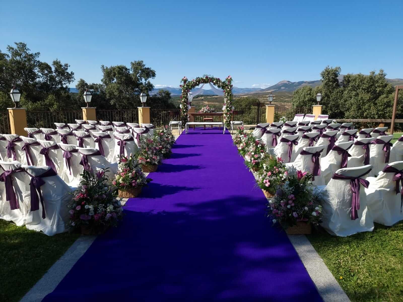 Flores para ceremonia de boda — Peña Sacra